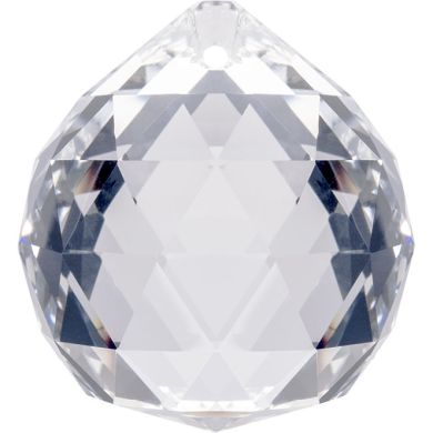 Piedra final en cristal D.4cm transparente
