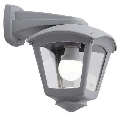 Aplique ROBY 1xE27 IP55 L.20xAn.26xAl.27,5cm resina gris