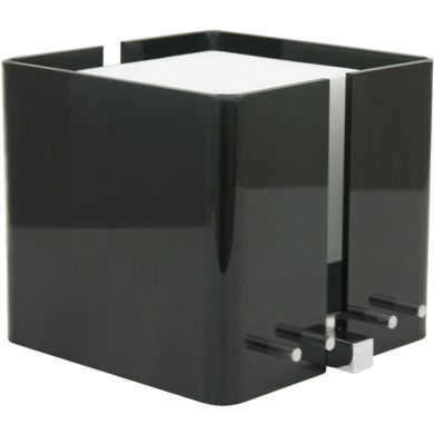 Table Lamp ROBERTA square 1xE27 L.20,5xW.20,5xH.18cm Acrylic Black