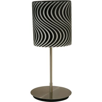 Table Lamp SILVANA 3xE14 H.50xD.22cm Black/White