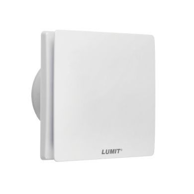 Extractor GARROA branco em ABS 12W, tubo com D.100mm