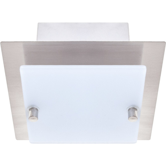 Plafond LARGO 1xG9 L.13xW.13xH.6cm Satin Nickel