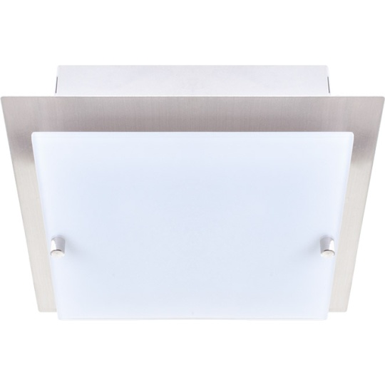 Plafond LARGO 2xG9 C.20xL.20xAlt.6cm níquel