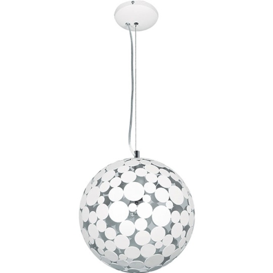 Suspensão ALBA 1xE27 Alt.Reg.xD.30cm cor areia