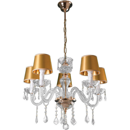 Ceiling Lamp ADELINA 5xE14 H.Reg.xD.50cm Gold