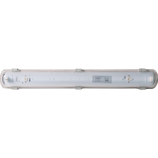 Armadura estanque CORAL I IP65 1x14W G5 T5 C.61,8xL.8,1xAlt.7,4cm cinzento