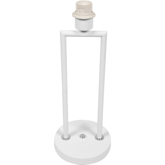 Base para candeeiro de mesa MONTIJO 1xE27 Alt.45xD.18cm Branco