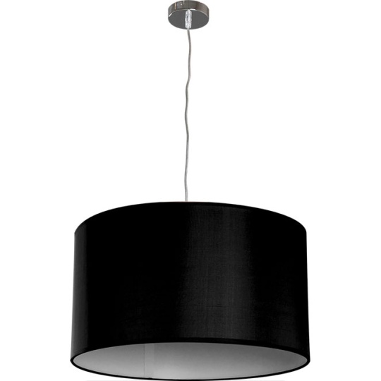 Suspensão NICOLE 2xE27 Alt.Reg.xD.40cm preto