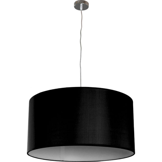 Suspensão NICOLE 3xE27 Alt.Reg.xD.50cm Preto