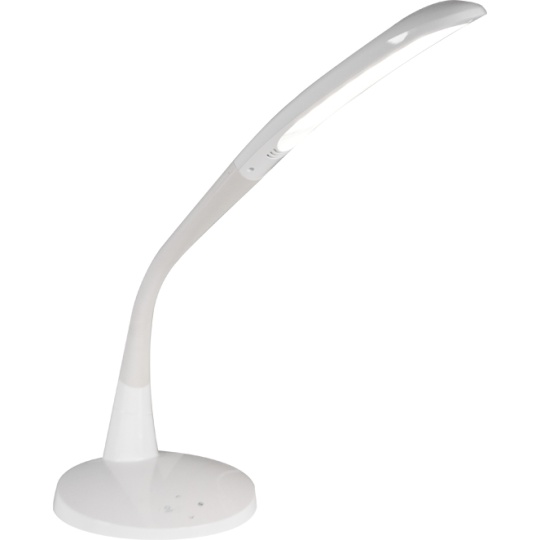 Candeeiro de mesa CÉFIRO 1x12W LED C.18,5xL.42xAlt.Reg.cm branco