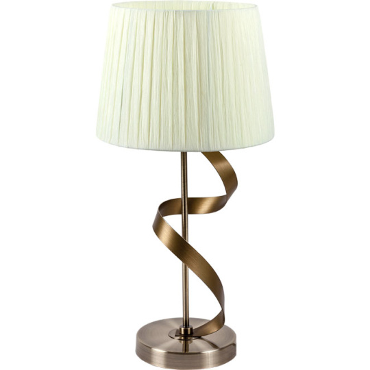Table Lamp CLEVELAND 1xE27 H.42xD.25cm Antique Brass/Beije