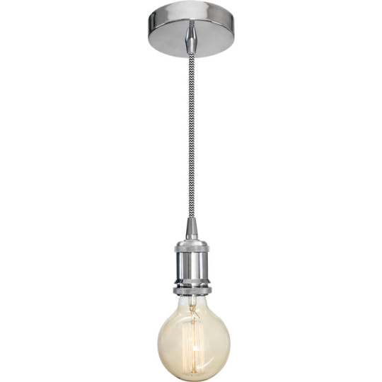 Pendant Light TRIPOLI 1xE27 H.Reg.xD.10cm Chrome