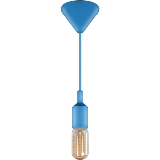 Pendant Light COLIBRI 1xE27 H.Reg.xD.7cm Blue