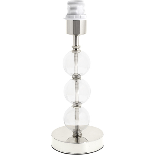 Base for Table Lamp ALVOR 1xE27 H.33xD.12,5cm Chrome