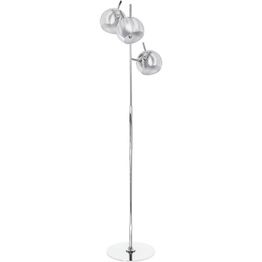 Candeeiro de pé ADALGISA 3xE27 Alt.Reg.xD.35cm cromado