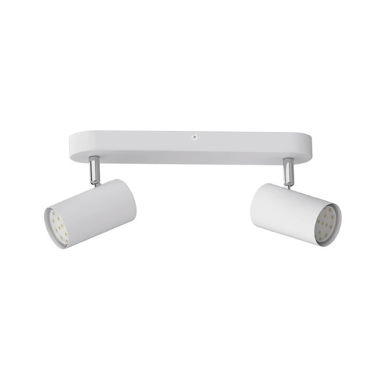 Aplique LUCAS 2xGU10 C.30xL.10xAlt.12cm branco