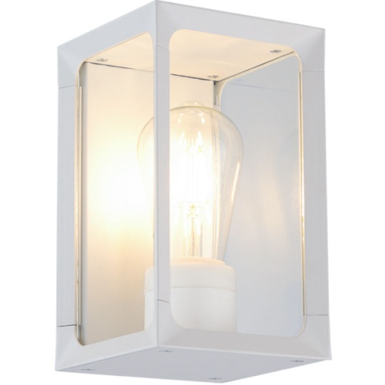 Wall Lamp CRIZ IP44 1xE27 L.12,3xW.14xH.20,7cm White