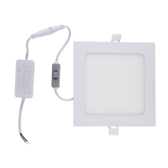 Downlight INTEGO CLASSIC square 9W LED CCT 700lm 120° L.14,5xW.14,5xH.2cm White