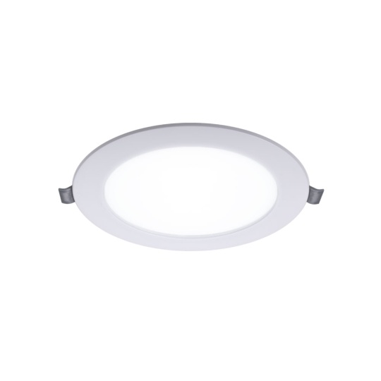 Foco de encastrar INTEGO 2.0 redondo 15W LED 1200lm 6400K 120° Alt.2,7xD.14,5cm branco