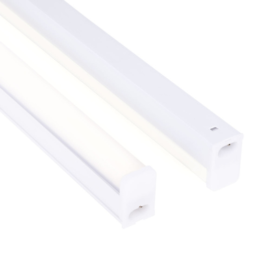 Régua LineX T5 18W LED 1260lm 4000K C.117,6xL.2,2xAlt.3,4cm Branco