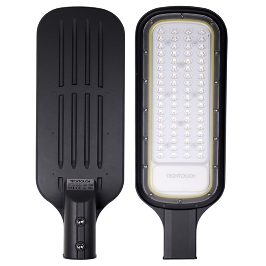 Aplique de rua X² LED SUPERVISION IP65 100W LED 8000lm 6400K C.16,5xL.48,5xAlt.6,2cm preto