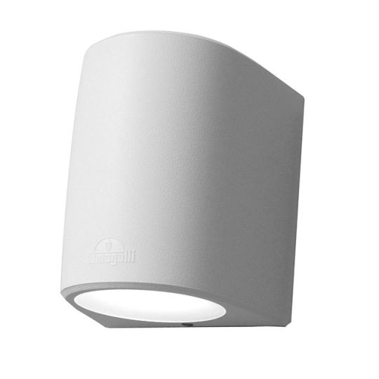 Aplique MARTA 2xGX53 10W con pulsador CCT (3colores) IP55 L.16,4xAn.14,5xAl.19,2cm resina gris