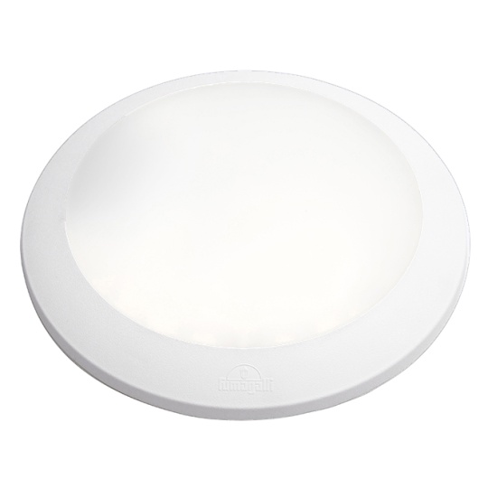 Wall lamp UMBERTA 2xE27 IP66 H.9,4xD.35cm white resin