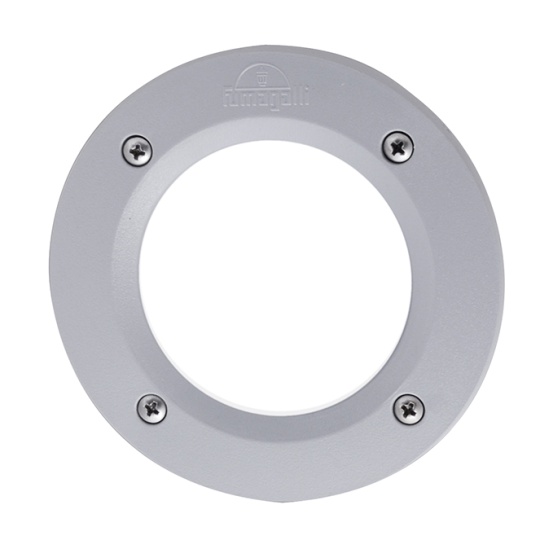 Aplique de encastrar LETI 1xGX53 IP66 L.8xD.13,4cm resina cinzenta