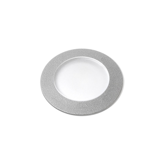 Foco de encastrar solo CECI 1xGX23 3W botão CCT (3cores) IP67 Alt.9,3xD.12cm resina cinza