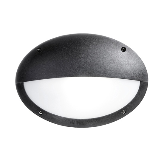 Wall Lamp MADDI 1xE27 IP66 L.33xW.9xH.23cm black resin