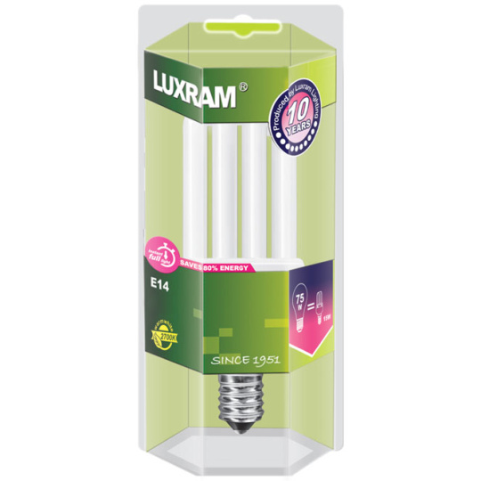 Light Bulb E14 (thin) 6U SUPER MINI SUPREME 15W 2700K 878lm -A