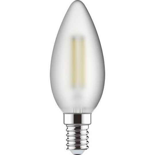 Lâmpada E14 (fino) Vela VALUE CLASSIC LED 4W 2700K 400lm Fosca-A++