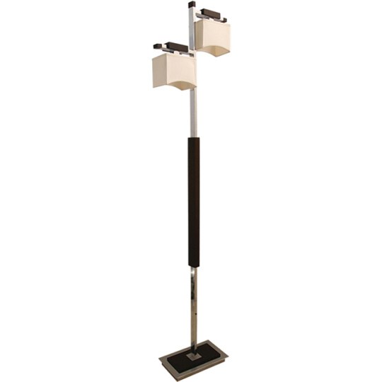 Floor Lamp JACINTA 2xE14 L.42xW.18xH.170cm Wengue/Beije