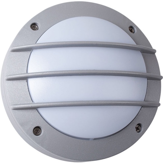 Aplique TARIM IP54 6W LED 4000K Alt.7xD.15cm cinzento