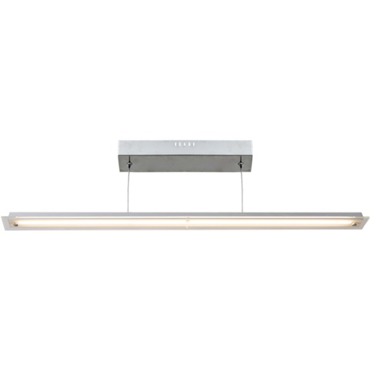 Colgante PERSEU 1x18W LED 1800lm 3000K L.79xAn.6xAl.Reg.cm Niquel