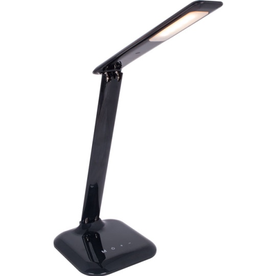 Candeeiro de mesa PYTHON 1x5,2W LED 500lm 3000-6000K C.32xL.15xAlt.33cm preto