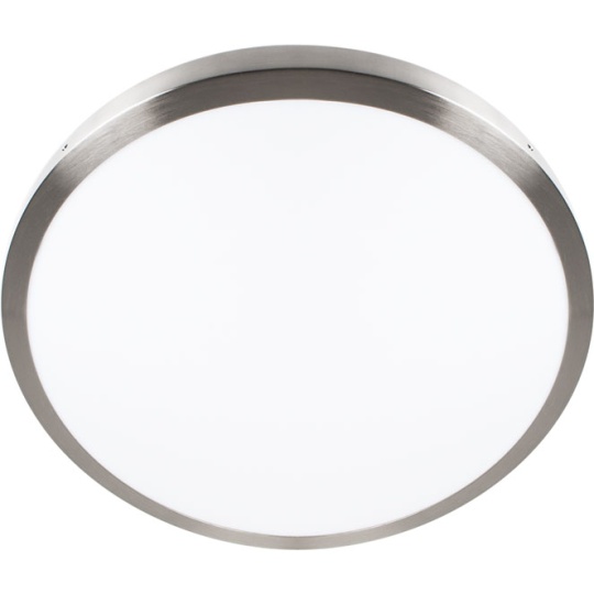 Plafond ESCUDO round 1x48W LED 3600lm 4000K 120° H.4xD.60cm Satin Nickel