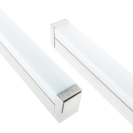 Aplique TICIANO 1x12W LED 685lm 4000K L.60,5xAn.4xAl.6cm Plata