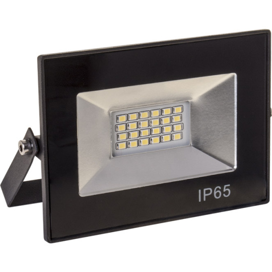 Floodlight TOBOL IP65 1x20W LED 1000lm 4000K 120°L.11,5xW.3xH.8,5cm Black