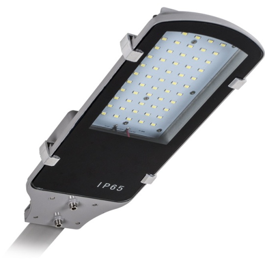 Aplique PASTEUR IP65 1x30W LED 3600lm 6000K C.38,5xL.14,5xAlt.5,5cm cinzento