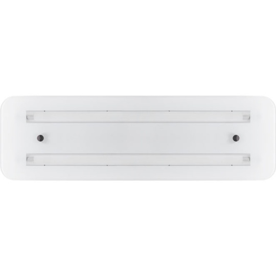 Plafond TANZANITA 2xG13 T8 LED 60cm C.68xL.20xAlt.4cm branco