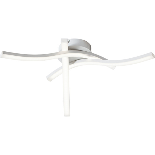 Plafond JORJA 3x6W LED 1800lm 4000K Alt.9xD.45cm Branco
