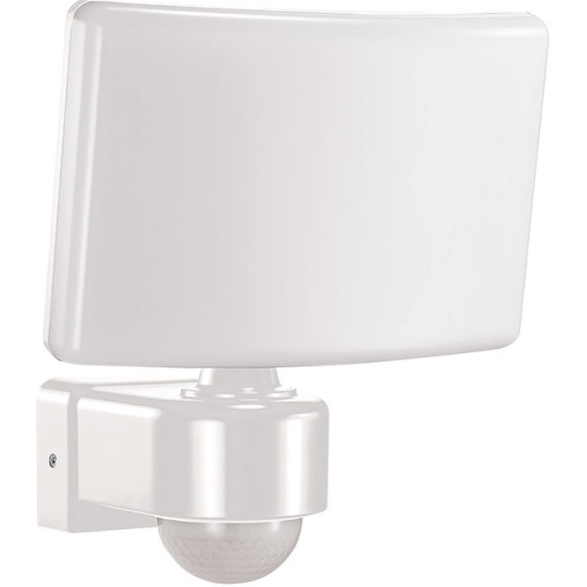 Aplique MONROE com sensor IP65 1x30W LED 2200lm 6000K C.19,91xL.22,5xAlt.18,845cm plástico branco