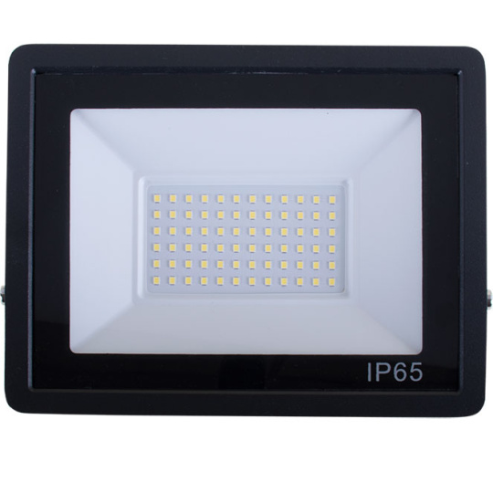 Proyector TUMUT IP65 50W LED 3750lm 6400K C.21xL.3,2xA.15,8cm Negro