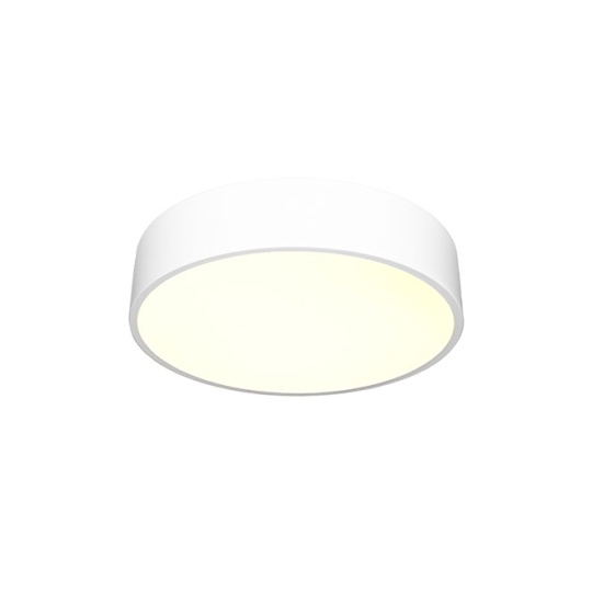 Plafond BILAC redondo 1x40W LED 5390lm 3000K Alt.9xD.40cm branco