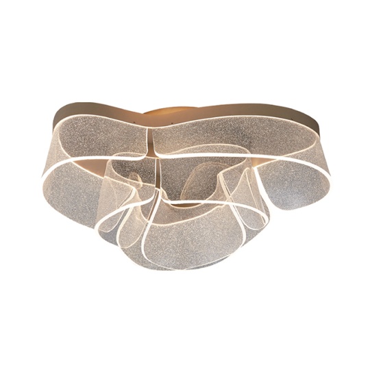 Plafond CAMILLE CCT 60W LED 1700m 2700K/4000K/6000K D.70cm Dourado