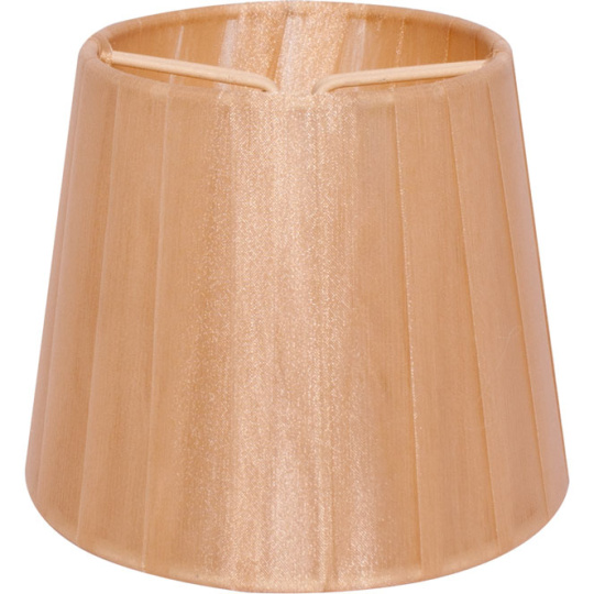 Lampshade AUSTRALIANO round & conic with clamp H.10xD.12cm Gold