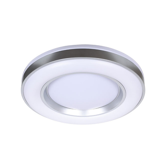 Plafond JUPITER D.50cm 72W LED regulável 3000-4000-6000K Prata