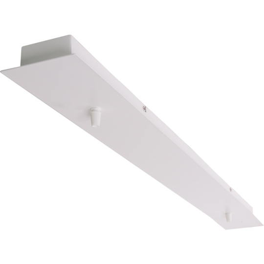 Holder for Ceiling Lamp PORTO without wiring L.123xW.10xH.3cm White