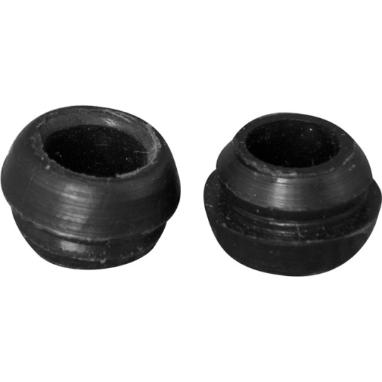 Bushing black 0,6xD.0,95cm